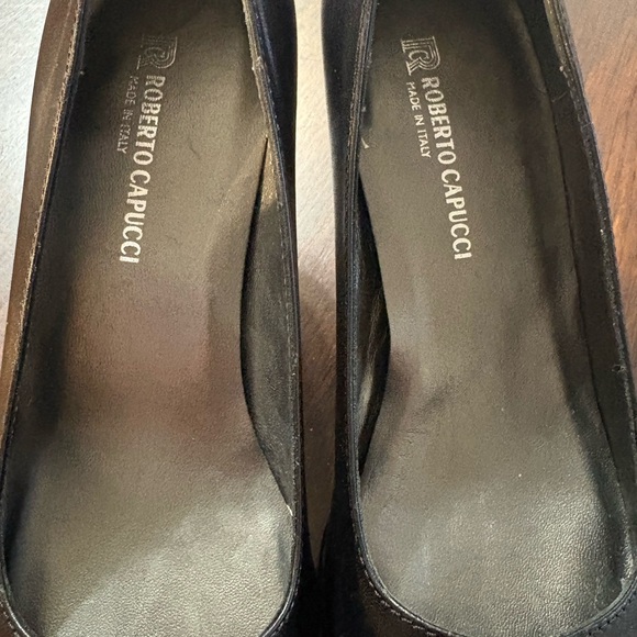 Black Women's Shoes ROBERTO CAPUCCI made in Italy - Picture 12 of 16